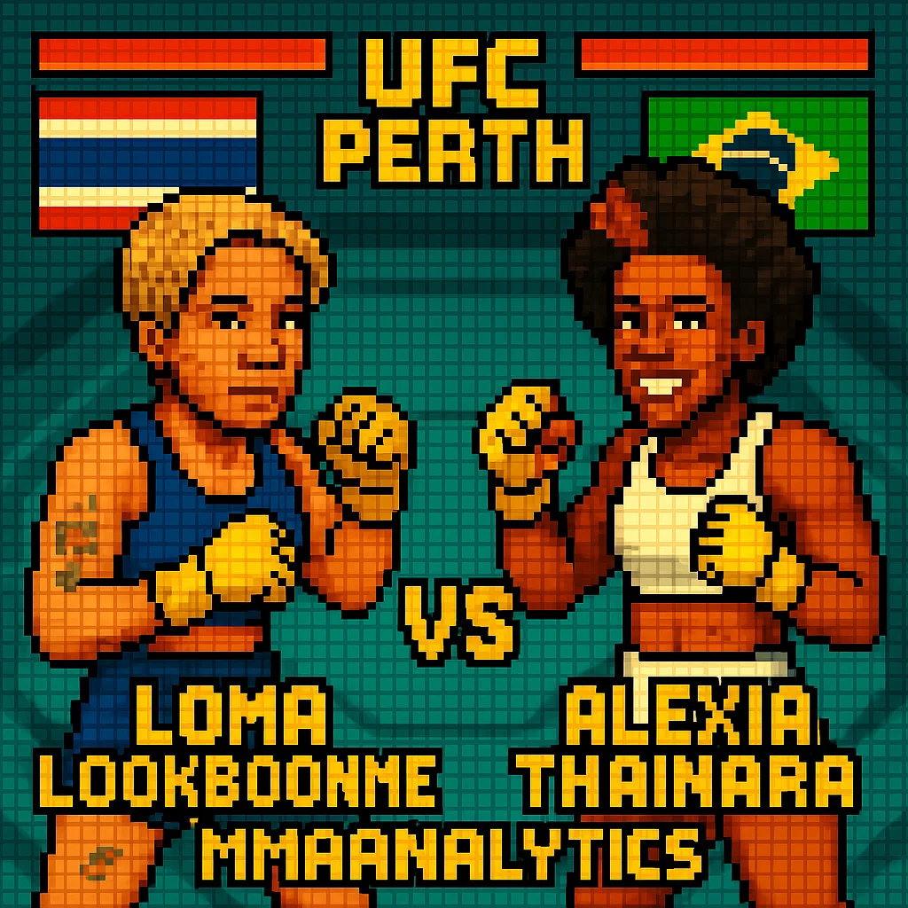 Loma Lookboonmee vs Alexia Thainara - UFC Perth